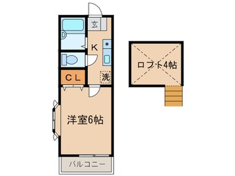 間取図 エトワ－ルひばりヶ丘Ｂ棟