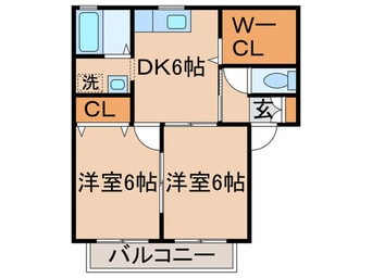 間取図 パル・ファミール