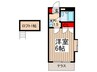 ベルトピア吹上３ 1Kの間取り