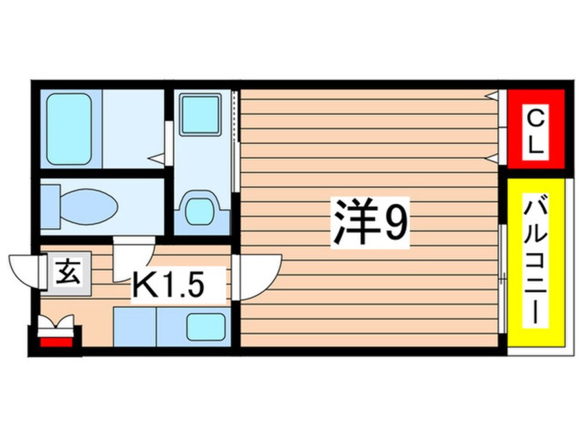 間取図 リブレア蘇我