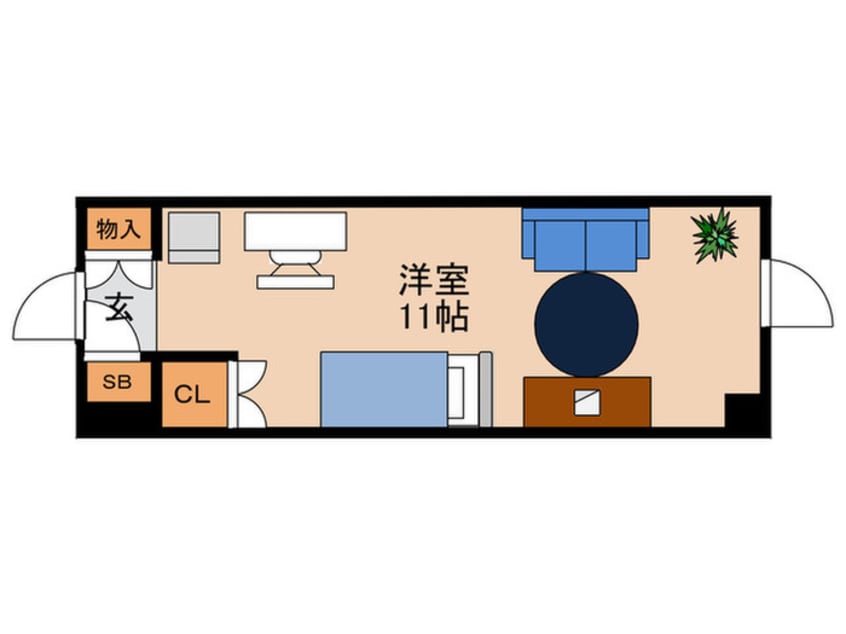 間取図 Node国立