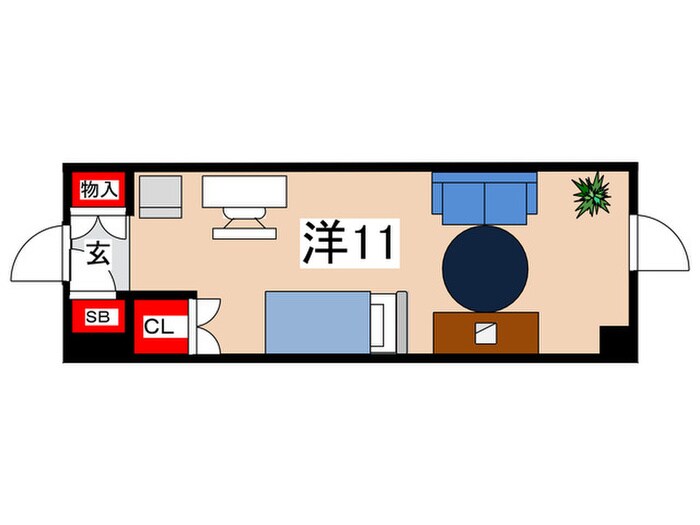 間取り図 Node国立