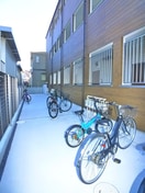 駐輪場 プラセル検見川