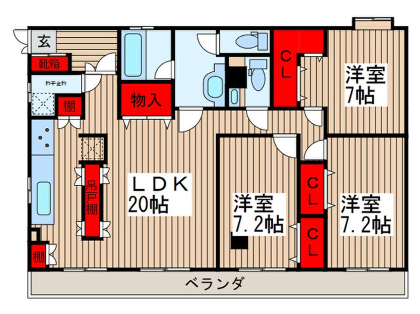 間取図 新井ビル