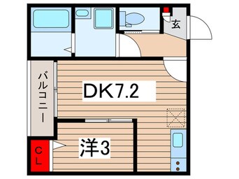 間取図 ジーメゾン大宮三橋