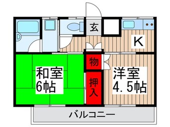 間取図 ＭＯハイツ