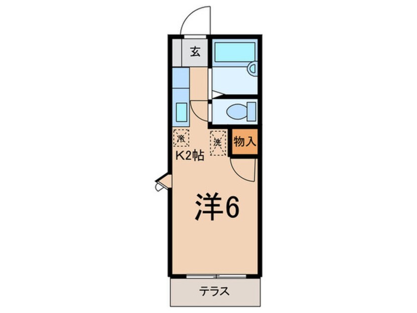 間取図 ハイム石川