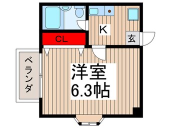 間取図 坂下ユ－ハイツ