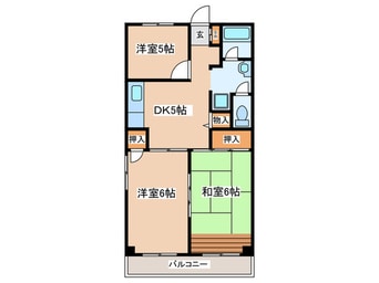 間取図 はやせロイヤル
