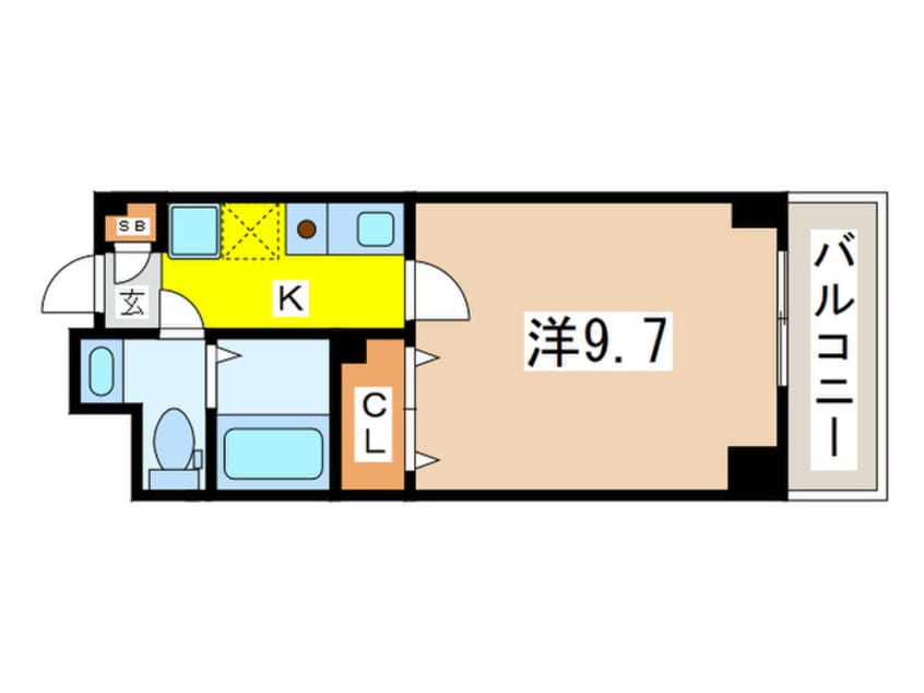 間取図 エスペラル池袋