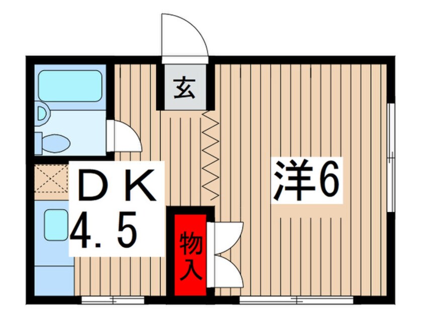 間取図 双葉ハイツ