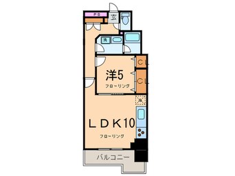 間取図 レジディア中延