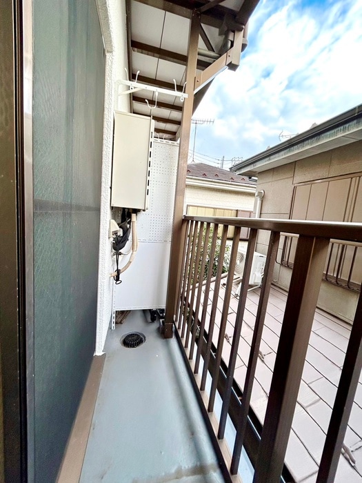 ベランダ・バルコニー ハイツスガノ