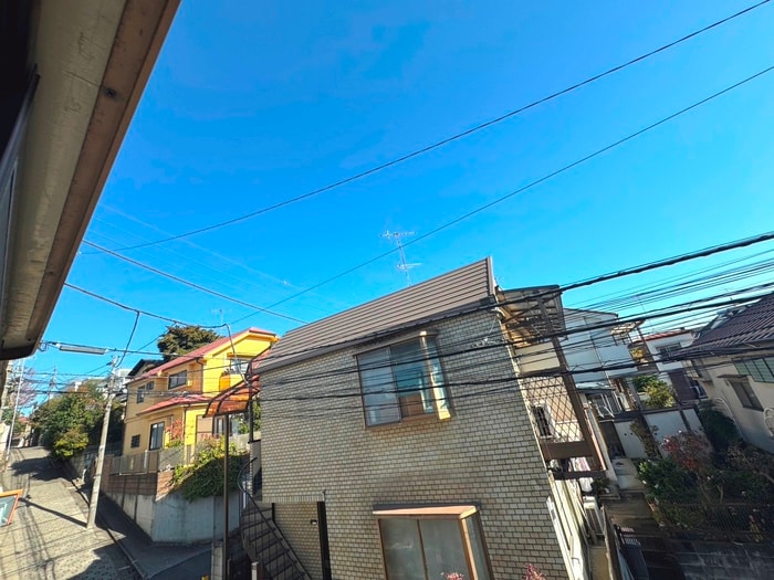 室内からの展望 コ－ポ寺口