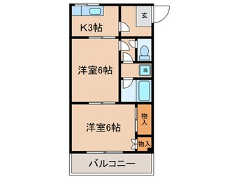 間取図 大塩コーポ