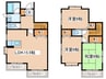金井一戸建住宅　Ｄ棟 3LDKの間取り