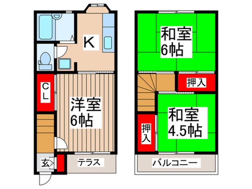 間取図 斉藤コ－ポＢ