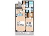 S-FORT横浜青葉台 1LDKの間取り