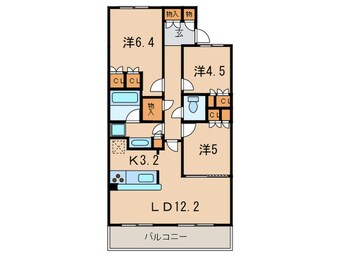 間取図 S-FORT横浜青葉台