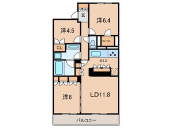 間取図 S-FORT横浜青葉台