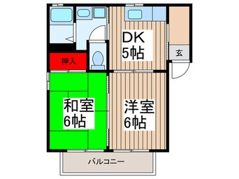 間取図 ドミールＢ棟