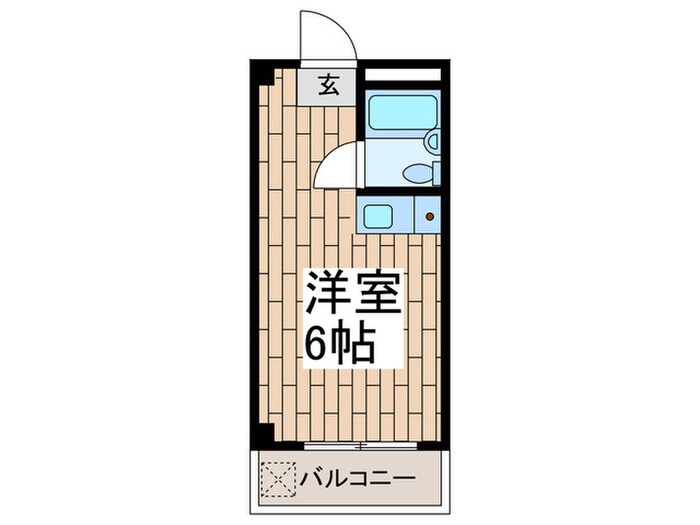 間取り図 サンピア新蒲田