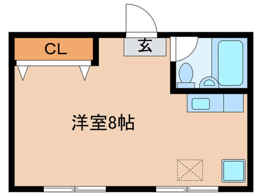 間取図 サンピア新蒲田