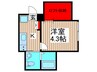 KEIAI　RESIDENCE　宮原 1Kの間取り