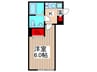 KEIAI　RESIDENCE　宮原 1Kの間取り