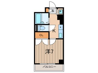 間取図 ソルジェンテ溝ノ口