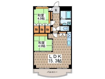 間取図 大森ハイツ(1310)