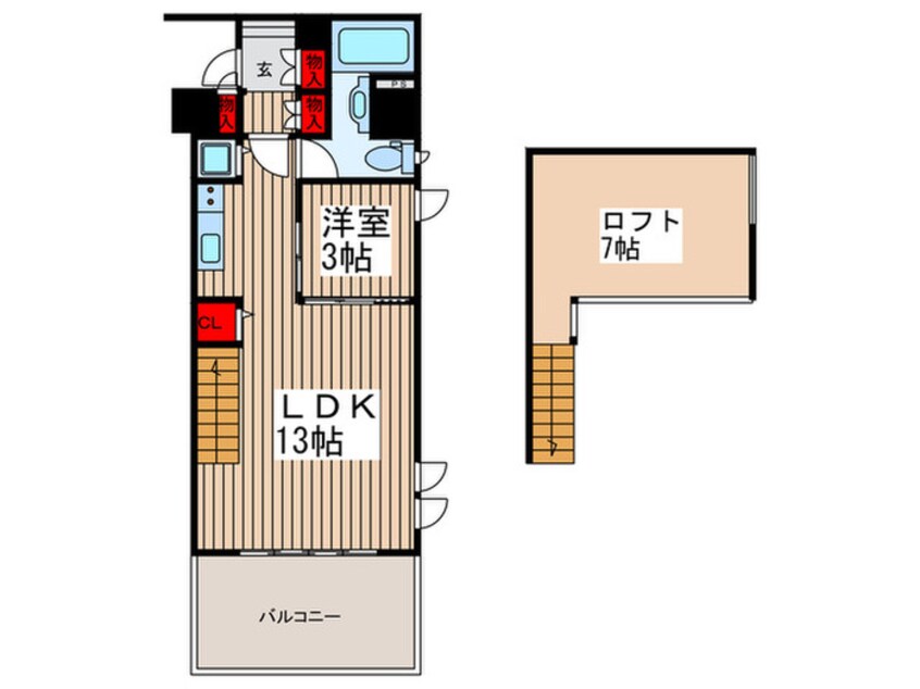 間取図 KEYAKI　HOUSE