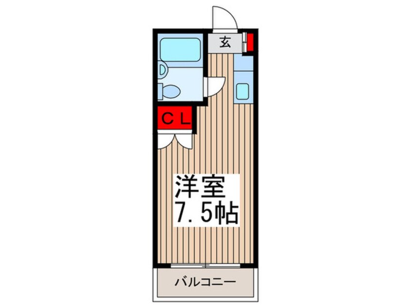 間取図 Ｋ＆Ｋ所沢