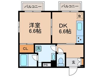 間取図 桜新町ハイツ