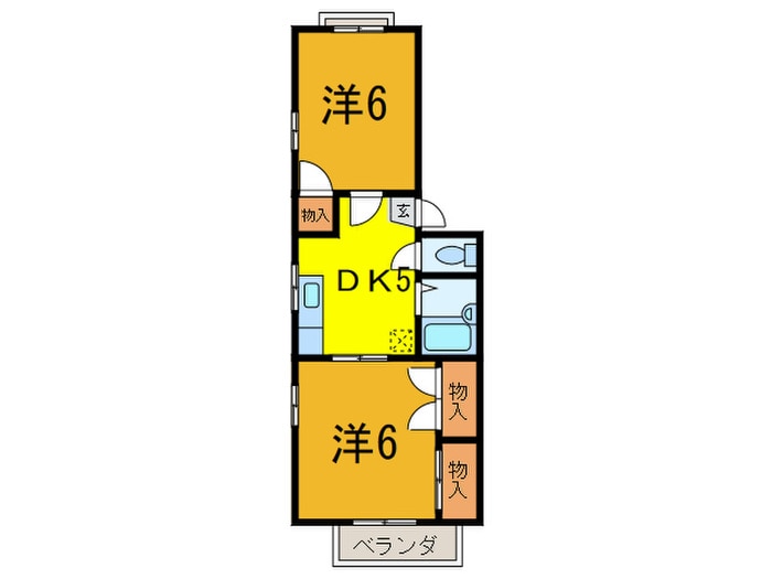 間取り図 アメニティ－Ｆ＆Ｍ Ｄ棟