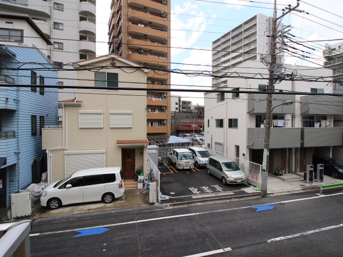 室内からの展望 ツインタワ－ズイン