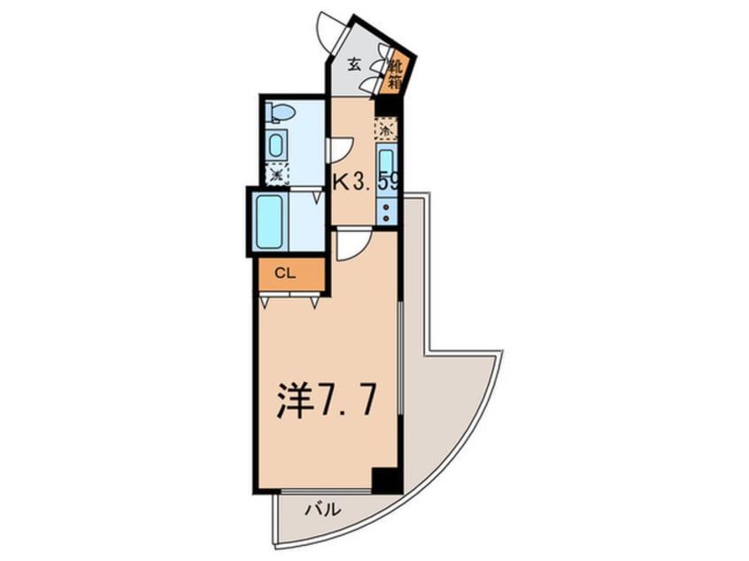 間取図 スペースアメニティ溝口