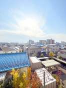 室内からの展望 ピエ－ル草加