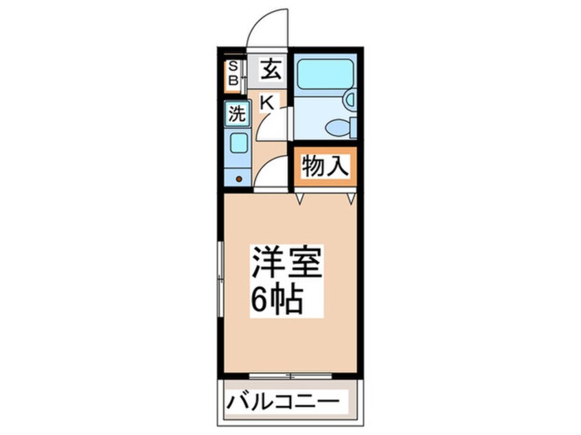 間取図 トキワ第２マンション