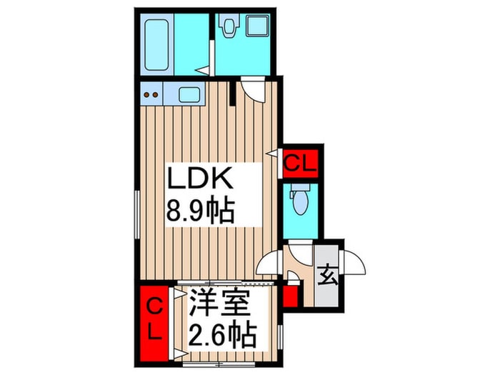 間取り図 仮)KEIAI　RESIDENCE　上尾Ⅳ