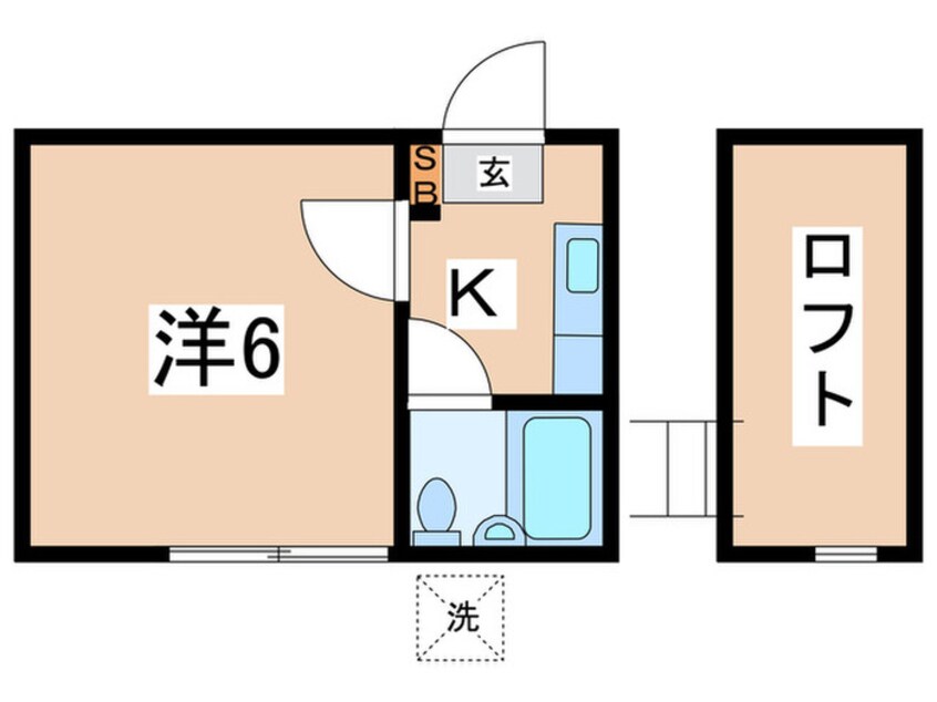 間取図 ニューベル白楽