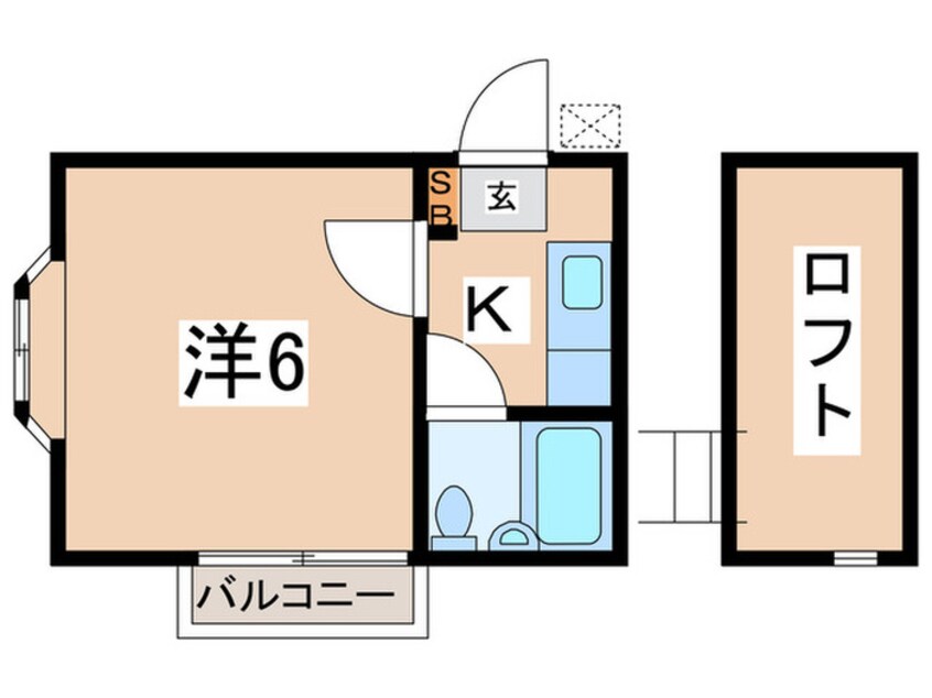 間取図 ニューベル白楽