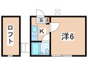 ニューベル白楽の間取図