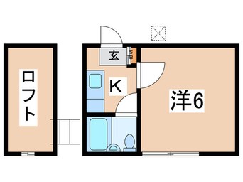 間取図 ニューベル白楽