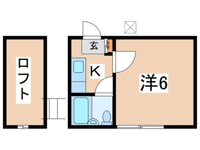 間取図 ニューベル白楽