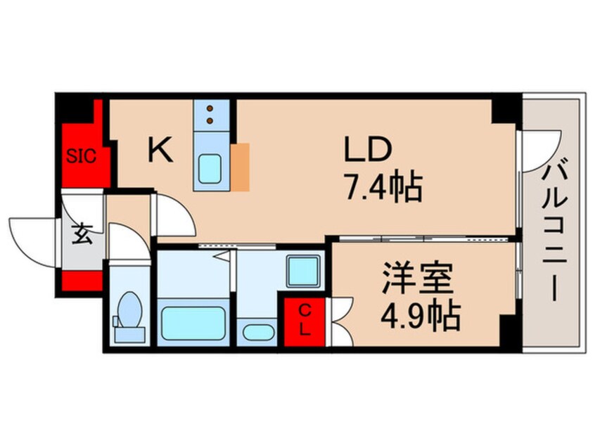 間取図 アルファプライム東陽町