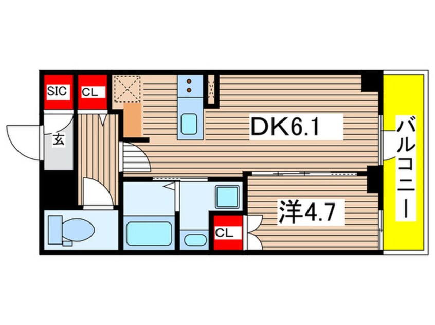 間取図 アルファプライム東陽町