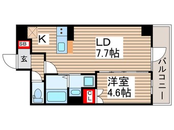 間取図 アルファプライム東陽町