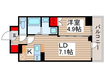 間取図 アルファプライム東陽町