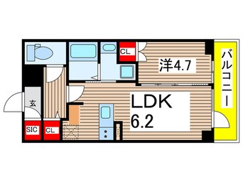 間取図 アルファプライム東陽町